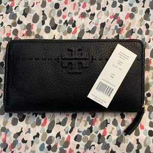 Brand new MCGRAW ZIP CONTINENTAL WALLET